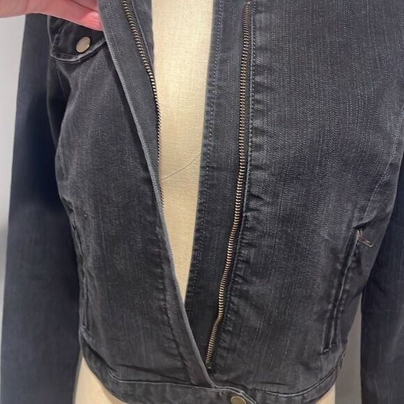 Gap Black Jean Jacket Size S - Picture 5 of 14
